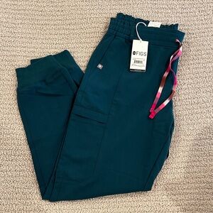 Figs Deep Teal Jogger Scrub Pants